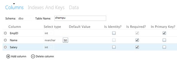 SQL Management Portal